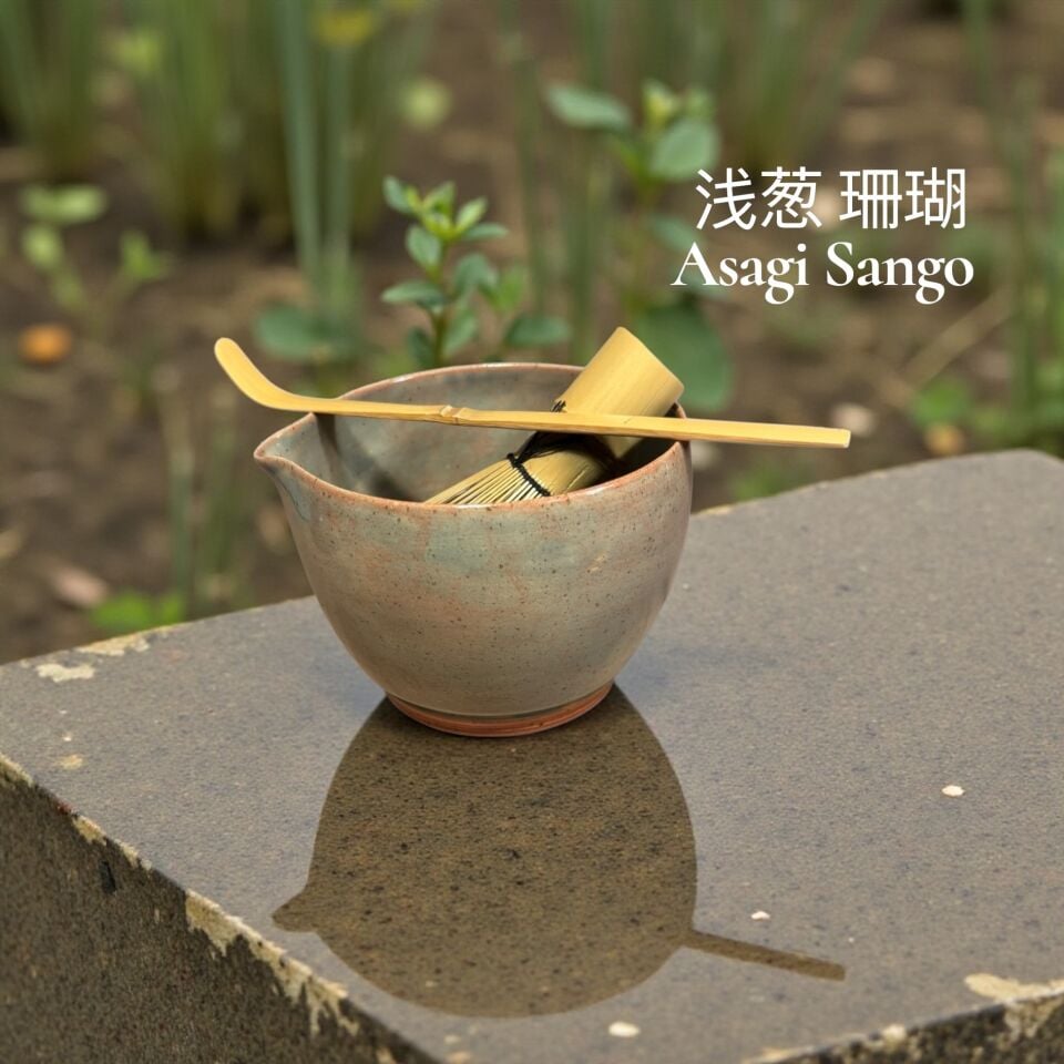 El Yapımı Seramik Matcha Kasesi - DEFOLU