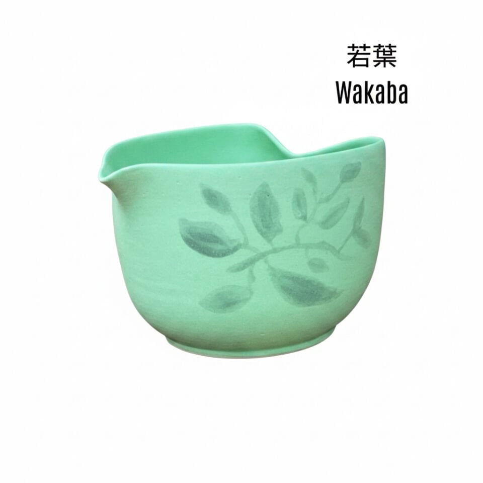 El Yapımı Matcha Kasesi (Chawan) - Wakaba – Taze Yaprak