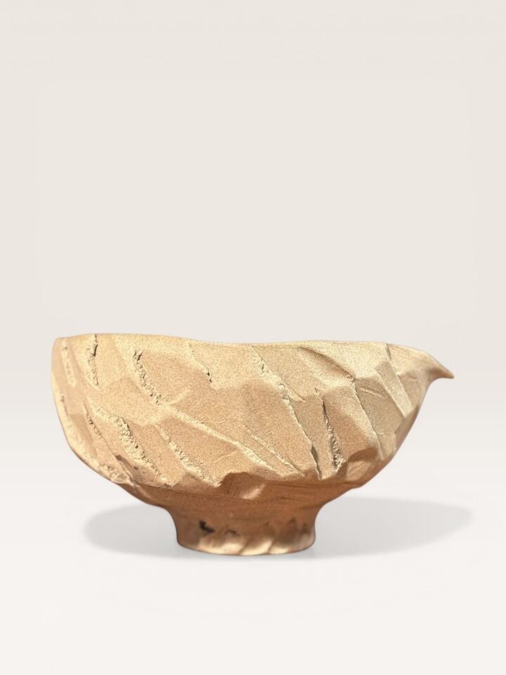 Kurinuki El Yapımı Stoneware Matcha Kasesi – 250 ml