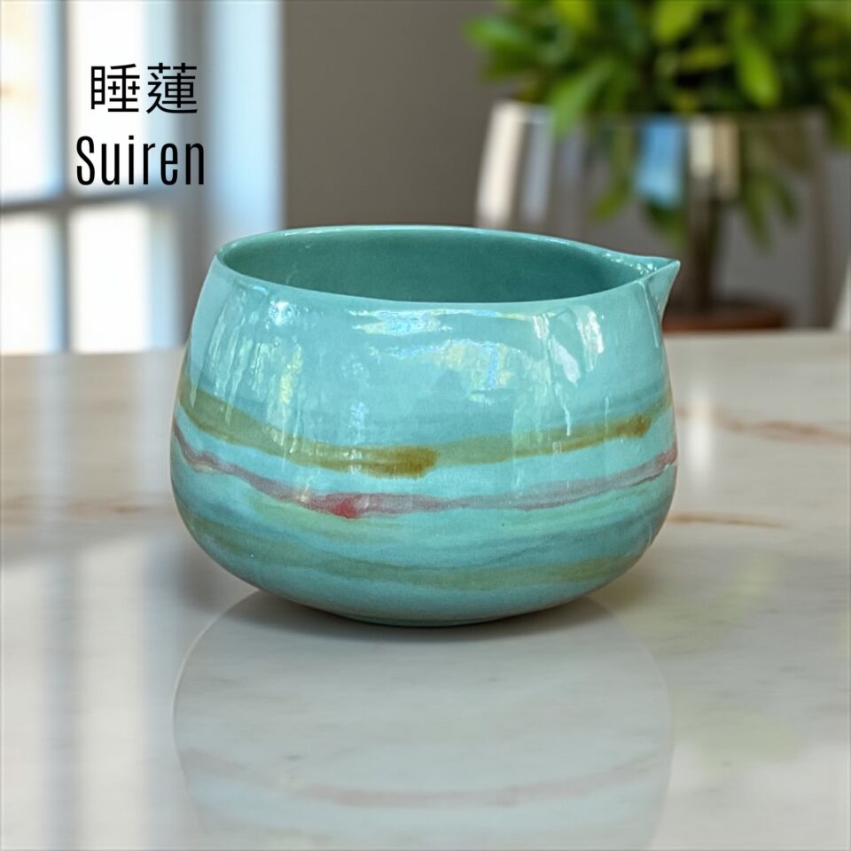 El Yapımı Matcha Kasesi (Chawan) - Suiren – Nilüfer