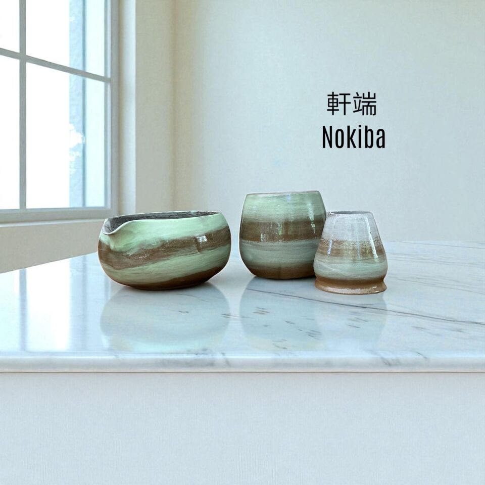 El Yapımı Matcha Seremoni Seti (3 Parça) - Nokiba – Saçak Altı