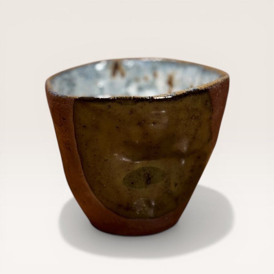 El Yapımı Stoneware Espresso Bardağı – 120 ml