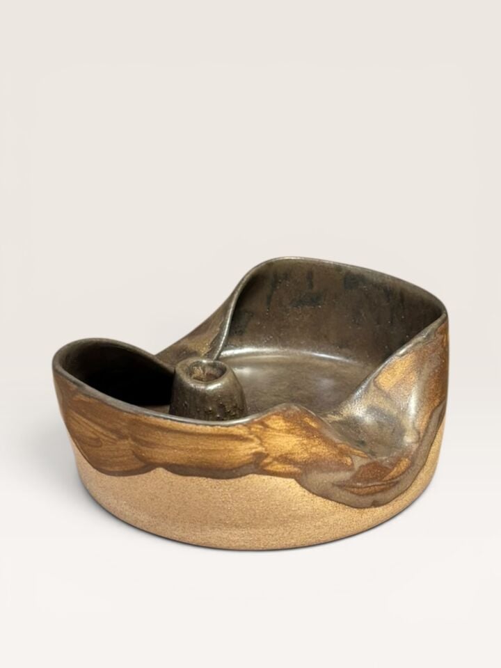 3’ü 1 Arada El Yapımı Stoneware Tütsülük – Terra Flow