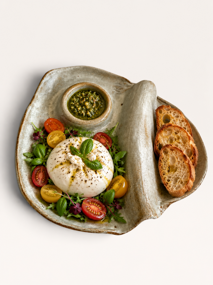 El Yapımı Servis Tabağı – Contour